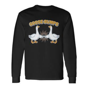 Goose Bumps V2 Long Sleeve T-Shirt - Monsterry