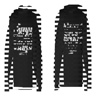 Graduation For Him Her 2022 High School College Tshirt Long Sleeve T-Shirt - Monsterry