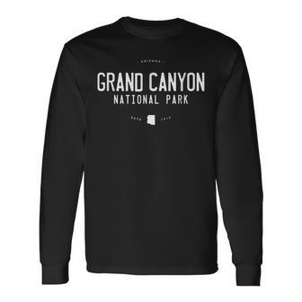 Grand Canyon National Park Arizona Graphic Long Sleeve T-Shirt - Seseable