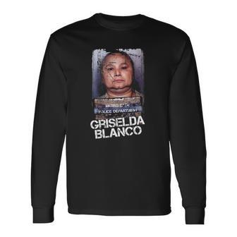 Griselda Blanco The Godmother V2 Men Women Long Sleeve T-Shirt T-shirt Graphic Print - Thegiftio