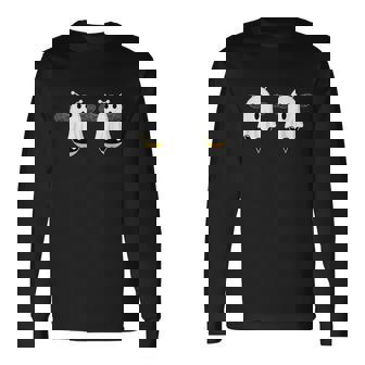 Halloween Boo Bees Couples Halloween Costume Long Sleeve T-Shirt - Thegiftio UK