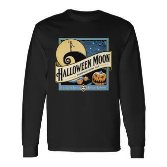 Halloween Moon Town Brewing Company Pumpkin King Ale Long Sleeve T-Shirt - Monsterry UK