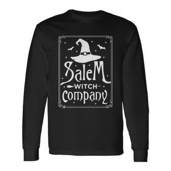 Halloween Salem Witch Company Halloween Day Long Sleeve T-Shirt - Thegiftio UK