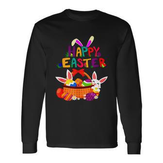 Happy Easter For Women And Men Easter Long Sleeve T-Shirt - Monsterry DE