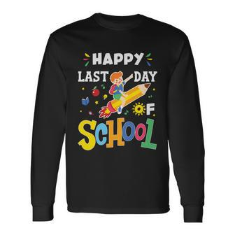 Happy Last Day Of School Long Sleeve T-Shirt - Monsterry DE