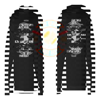 My Heart Is On That Field Softball Baseball Mom Long Sleeve T-Shirt - Thegiftio