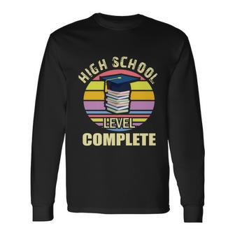 High School Level Complete School Student Teachers Graphics Plus Size Long Sleeve T-Shirt - Monsterry DE