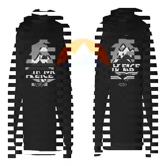 Hike More Hiking Love Hiking Long Sleeve T-Shirt - Thegiftio