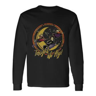 Hocus Pocus Halloween Sanderson Sisters Fly Long Sleeve T-Shirt - Thegiftio UK
