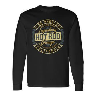 Hot Rod Garage Long Sleeve T-Shirt - Monsterry AU