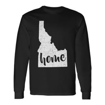 Idaho Home State Tshirt Long Sleeve T-Shirt - Monsterry DE