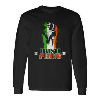 Irish Pride V2 Long Sleeve T-Shirt - Monsterry