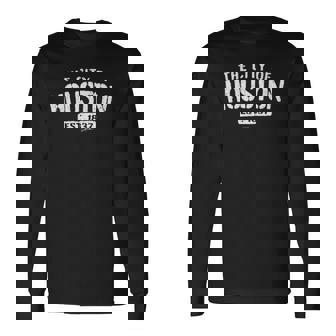 Jcombs Houston Texas Lone Star State Long Sleeve T-Shirt | Mazezy