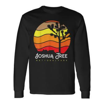 Joshua Tree National Park Vintage Us Nationalpark Long Sleeve T-Shirt - Seseable