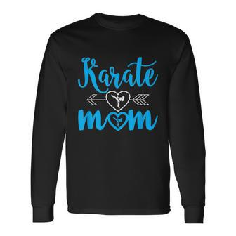Karate Mom Proud Karate Mom Long Sleeve T-Shirt - Thegiftio UK