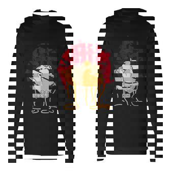 Kawaii Anime Neko Cat Love Ramen Japanese Noodles Bowl Long Sleeve T-Shirt - Thegiftio