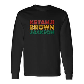 Ketanji Brown Jackson Notorious Kbj V2 Long Sleeve T-Shirt - Monsterry DE