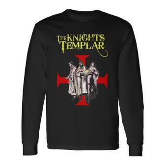 Knight Templar Shirt The Knight Templar Of God Knight Templar Store Long Sleeve T-Shirt - Seseable