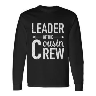 Leader Of The Cousin Crew Cool Long Sleeve T-Shirt - Monsterry