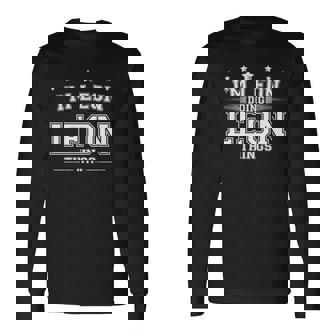 Im Leon Doing Leon Things Long Sleeve T-Shirt - Thegiftio