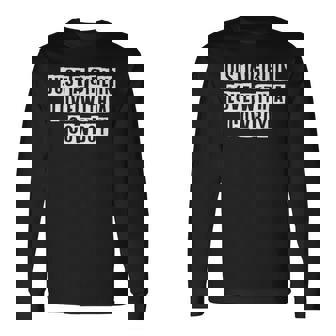 Lovely Cool Sarcastic Just A Girl In Love With A Long Sleeve T-Shirt - Thegiftio