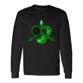 Mark Of Nurgle Chaos God Tshirt Long Sleeve T-Shirt - Monsterry