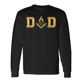 Masonic Dad Long Sleeve T-Shirt - Thegiftio UK