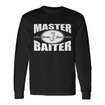 Master Baiter World Class Long Sleeve T-Shirt - Monsterry