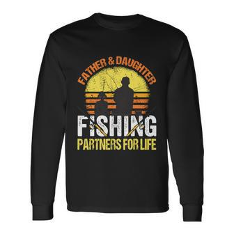 Matching Dad Fishing Father And Daughter Father Day Long Sleeve T-Shirt - Thegiftio UK