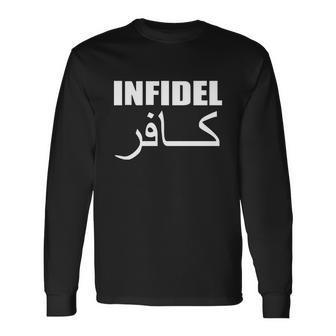 Military Army Infidel Long Sleeve T-Shirt - Monsterry DE