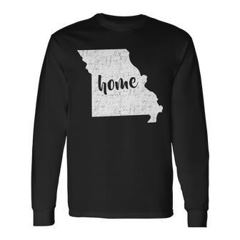 Missouri Home State Long Sleeve T-Shirt - Monsterry DE