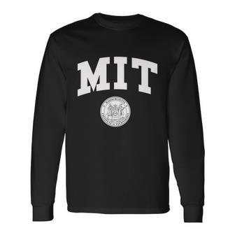 Mit Massachusetts Institute Of Technology Tshirt Long Sleeve T-Shirt - Monsterry