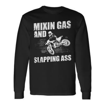 Mixin Gas Long Sleeve T-Shirt - Seseable