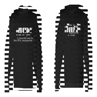 Mom Fit Like Crossfit But Waaaay Harder Long Sleeve T-Shirt - Thegiftio