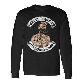 Navy Uss Shenandoah Ad Long Sleeve T-Shirt - Monsterry UK