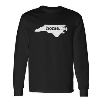 North Carolina Home Tshirt Long Sleeve T-Shirt - Monsterry DE