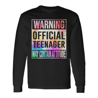 Official Nager 13Th Birthday 13 Girls Boys 2009 Long Sleeve T-Shirt - Thegiftio UK