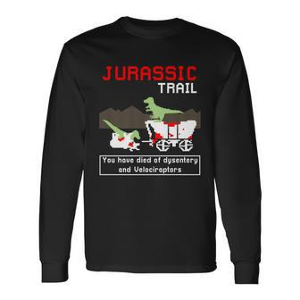 Oregon Jurassic Trail Long Sleeve T-Shirt - Monsterry