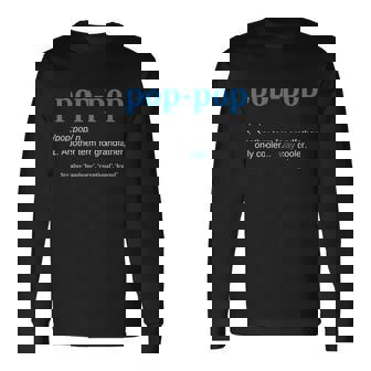 Pop Pop V2 Long Sleeve T-Shirt - Monsterry