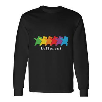 Pride Month Dare To Be Different Rainbow Lgbt Long Sleeve T-Shirt - Monsterry UK