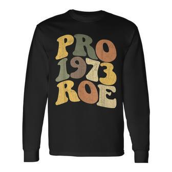 Pro Roe 1973 V8 Long Sleeve T-Shirt - Seseable
