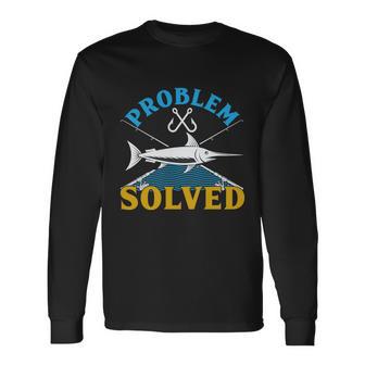 Problem Solved V2 Long Sleeve T-Shirt - Monsterry UK