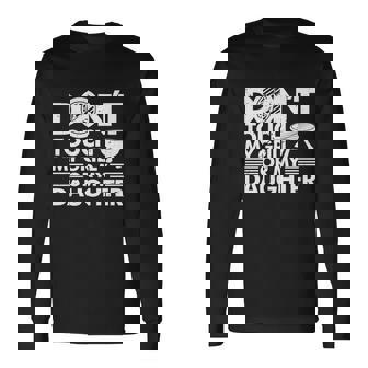 Protective Dad Grill Grilling Fathers Day Bbq Long Sleeve T-Shirt - Thegiftio