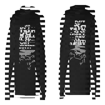 Protective Dad Grill Grilling Fathers Day Bbq V3 Long Sleeve T-Shirt - Thegiftio