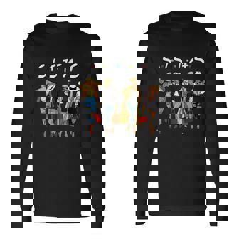 Proud Black Sistas Queen Melanin Afro African American Women Long Sleeve T-Shirt - Monsterry