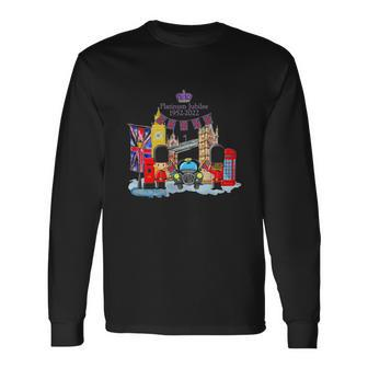 The Queens Platinum Jubilee Long Sleeve T-Shirt - Monsterry DE