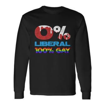 Rainbow Flag Gay Pride Flag Equality Lesbian Gay Lgbt Long Sleeve T-Shirt - Thegiftio UK