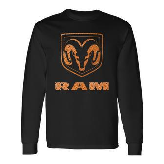 Ram Logo Tshirt Long Sleeve T-Shirt - Monsterry DE