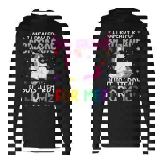 Im Ready For 3Rd Grade But Is It Ready For Me Cute Unicorn Men Women Long Sleeve T-Shirt T-shirt Graphic Print - Thegiftio UK