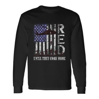 Red Friday Remember Everyone Deployed Us Flag Army Vintage Long Sleeve T-Shirt - Monsterry